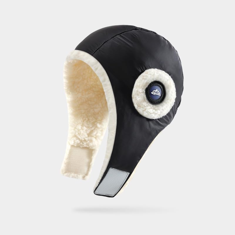 GUSTAVE Winter Ski Hat Thermal Riding Hat Fleece Liner Winter Cap with Earflap & Chin Belt Fashion Outdoor Sport Winter Hat for Men Women GUSTAVE Winter Ski Hat Thermal Riding Hat Fleece Liner Winter Cap with Earflap & Chin Belt Fashion Outdoor Sport Winter Hat for Men Women